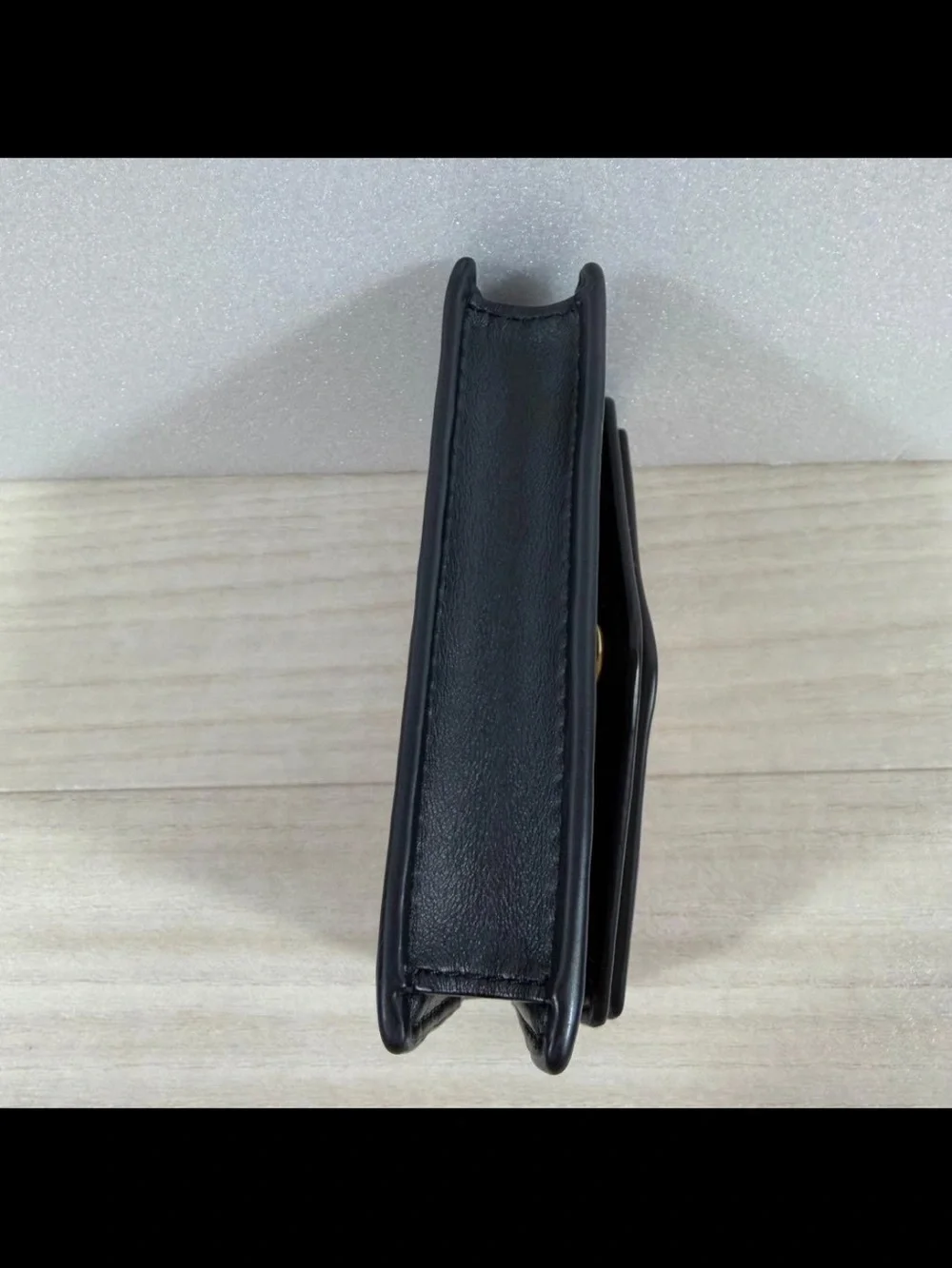 Mulberry Tri-Color Leather Envelope Wallet - Red, Black & Cream